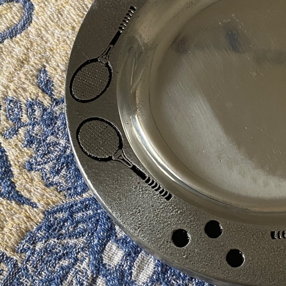 Pewtarex Trophy Plate Dish I Tennis Rim - Picture 6 of 15